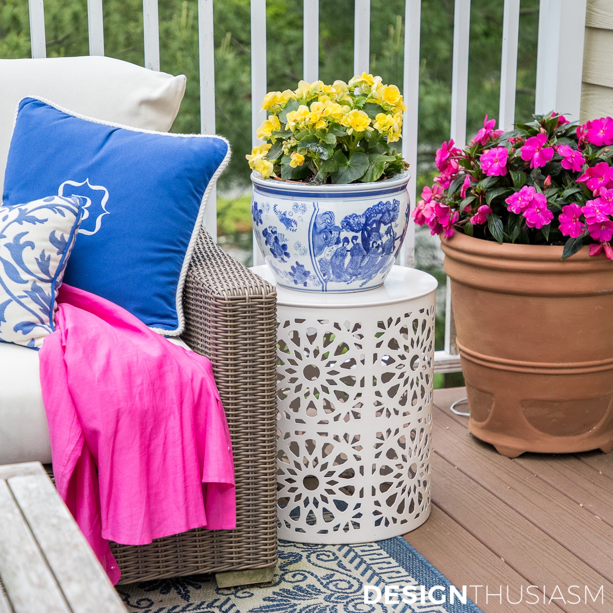 Summer Color Patio