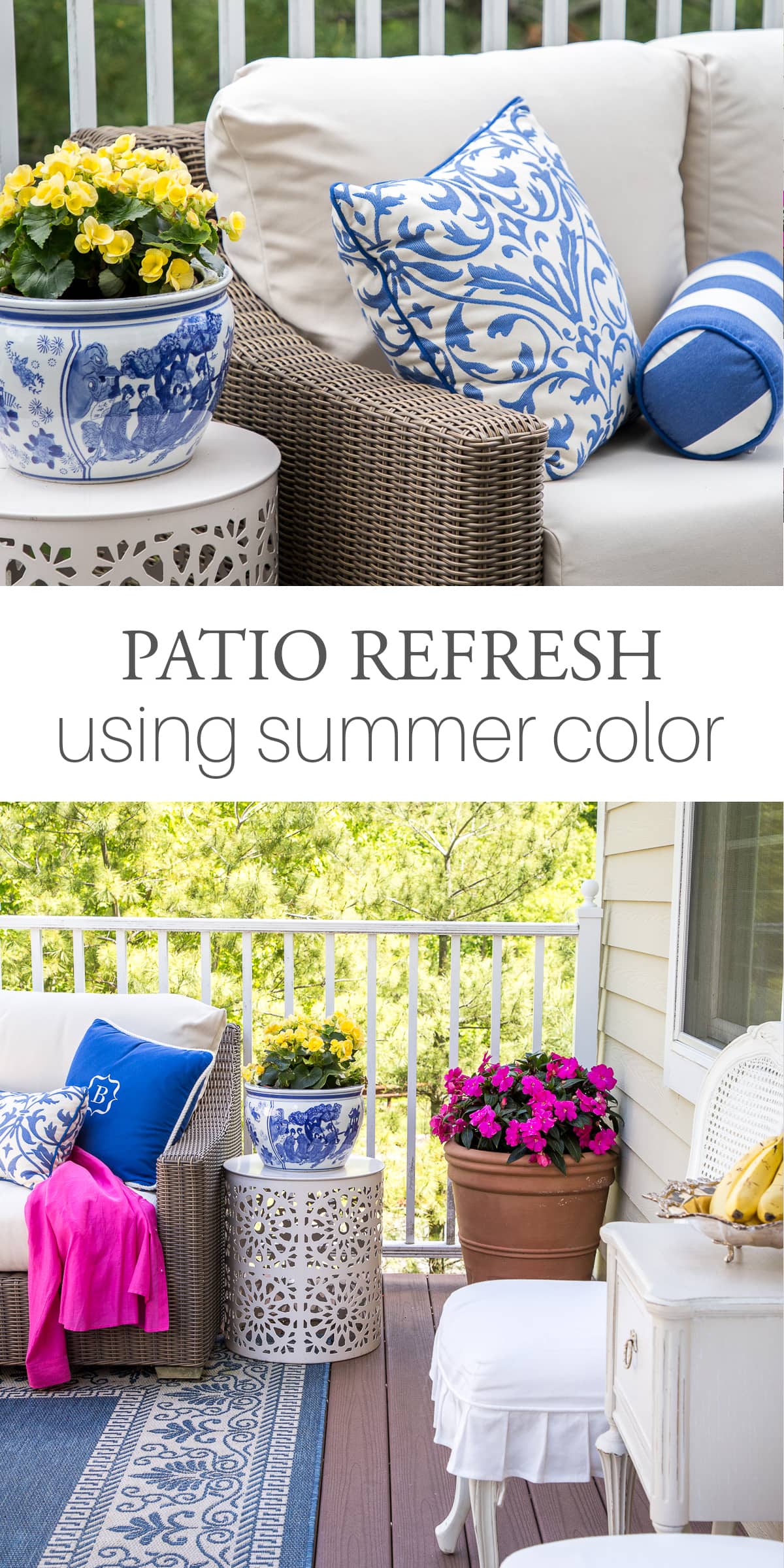 Summer Color Patio