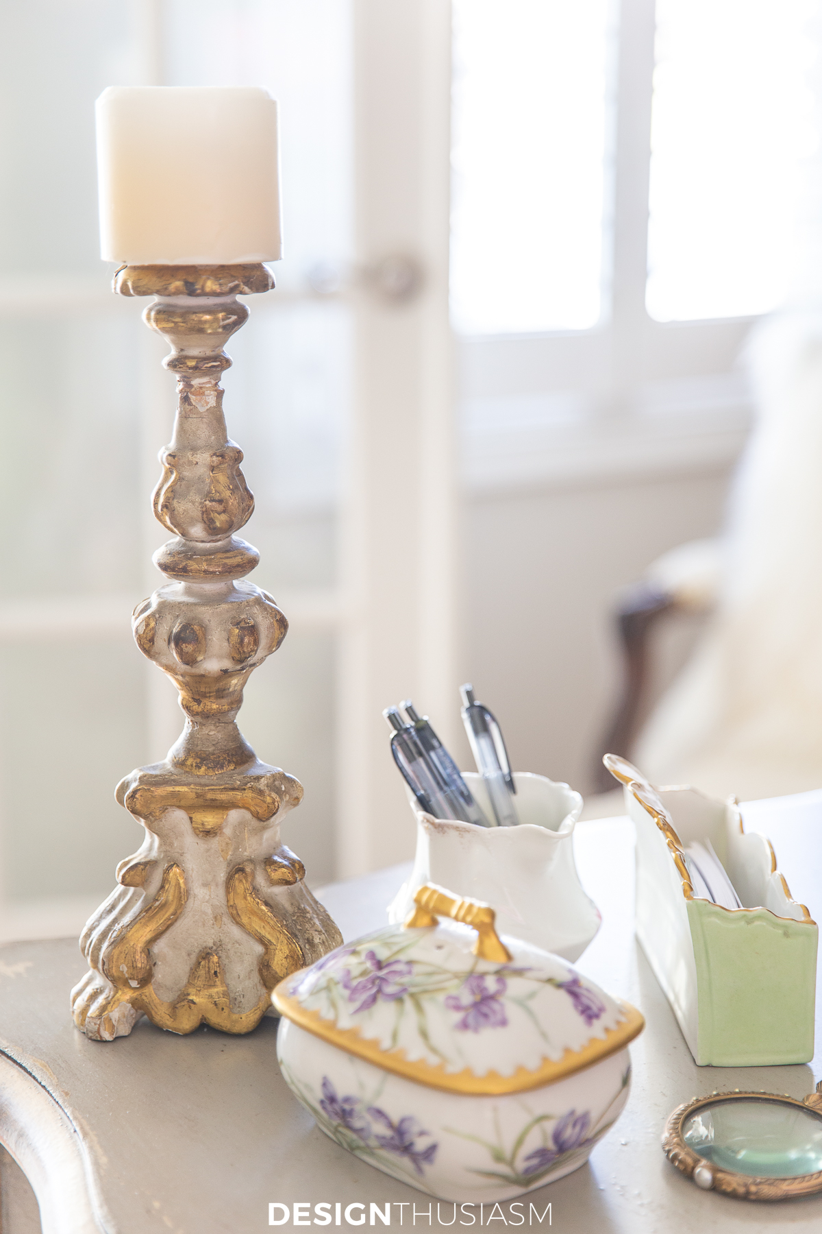 french country home office decor