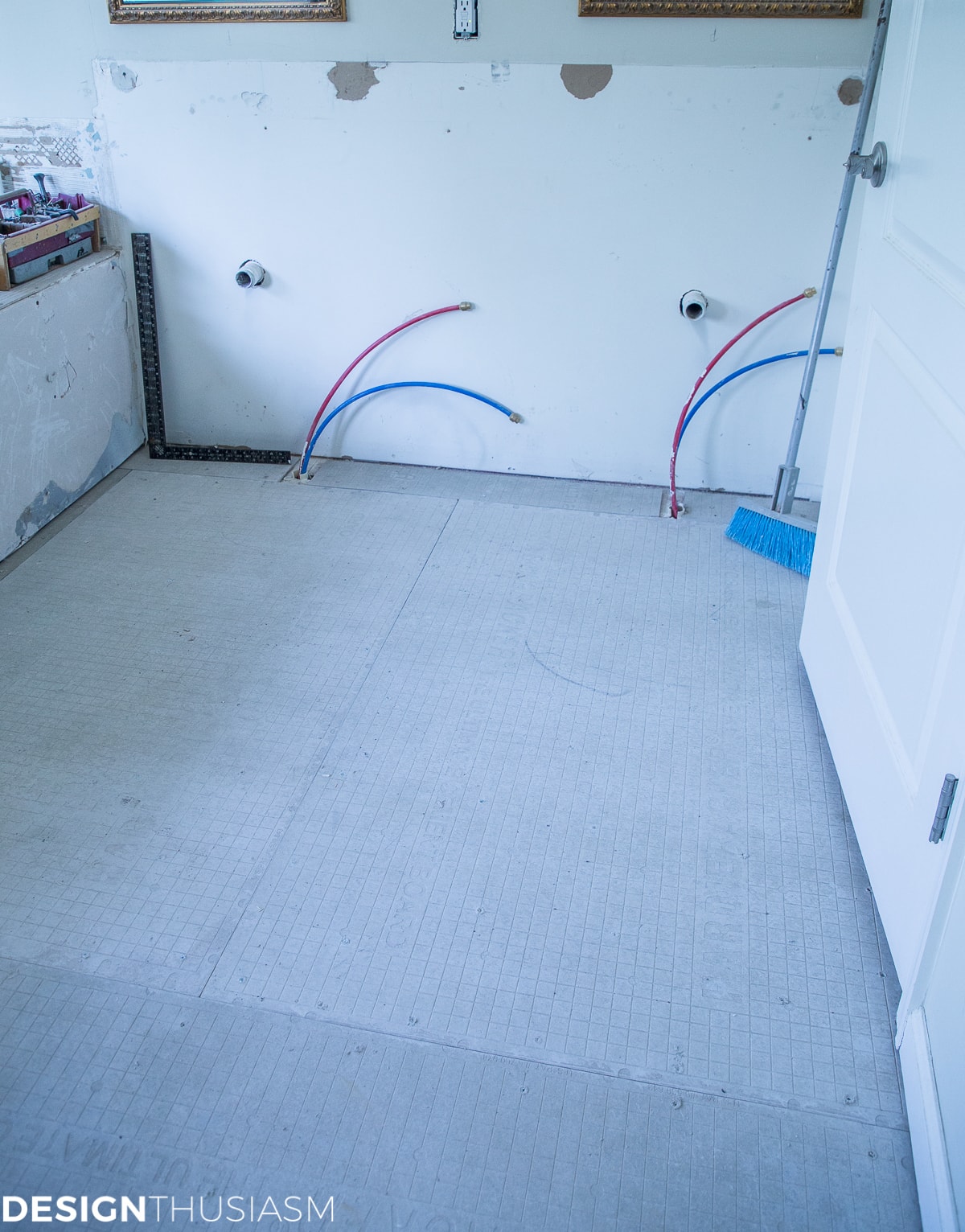 Master bath renovation progress - terilynadamsblog.com