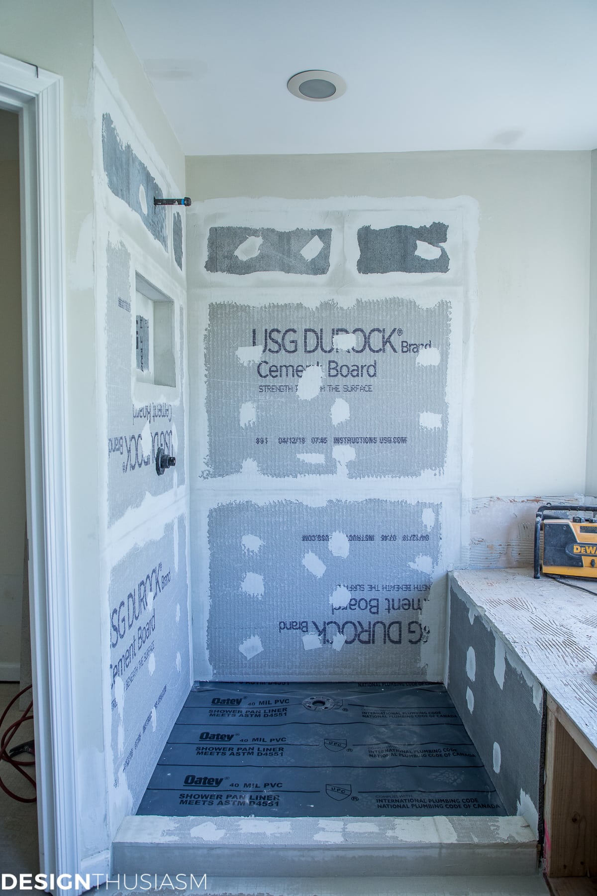 Master bath renovation progress - terilynadamsblog.com