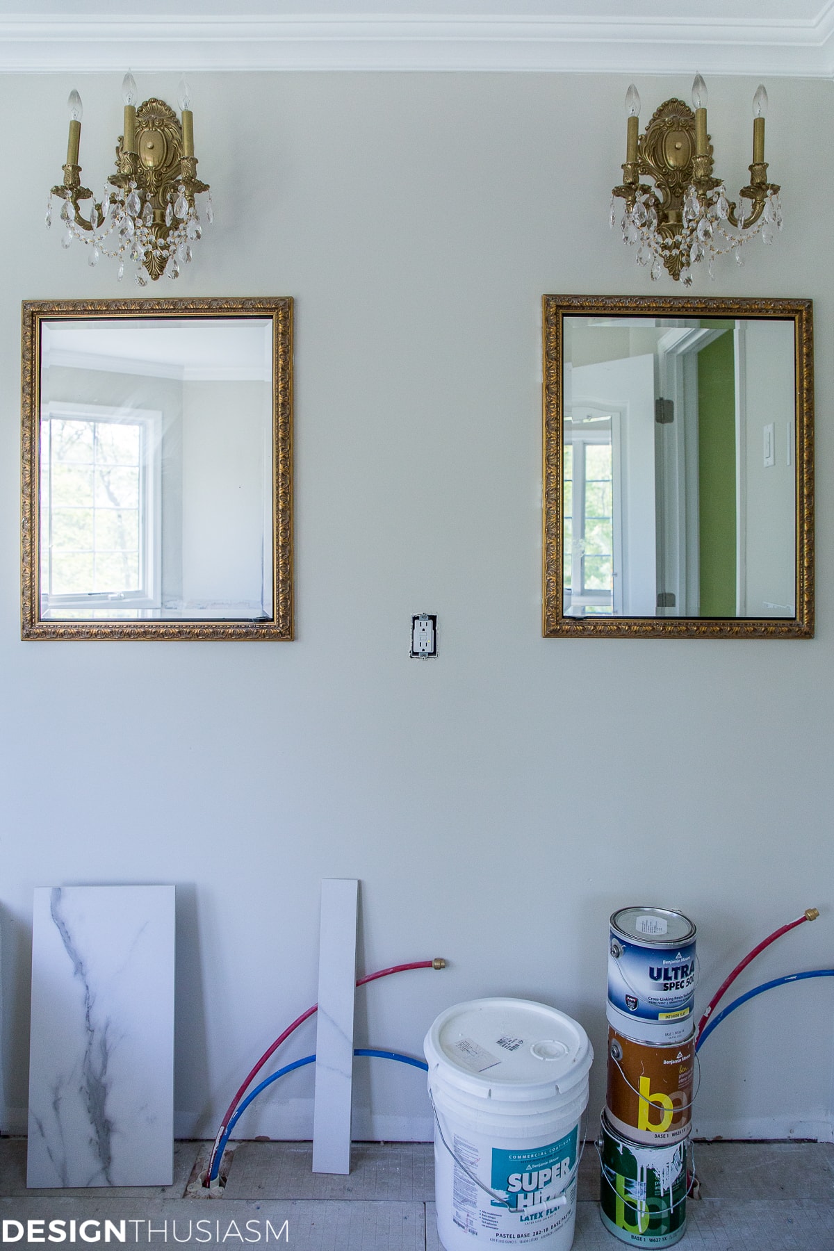 Master bath renovation progress - terilynadamsblog.com