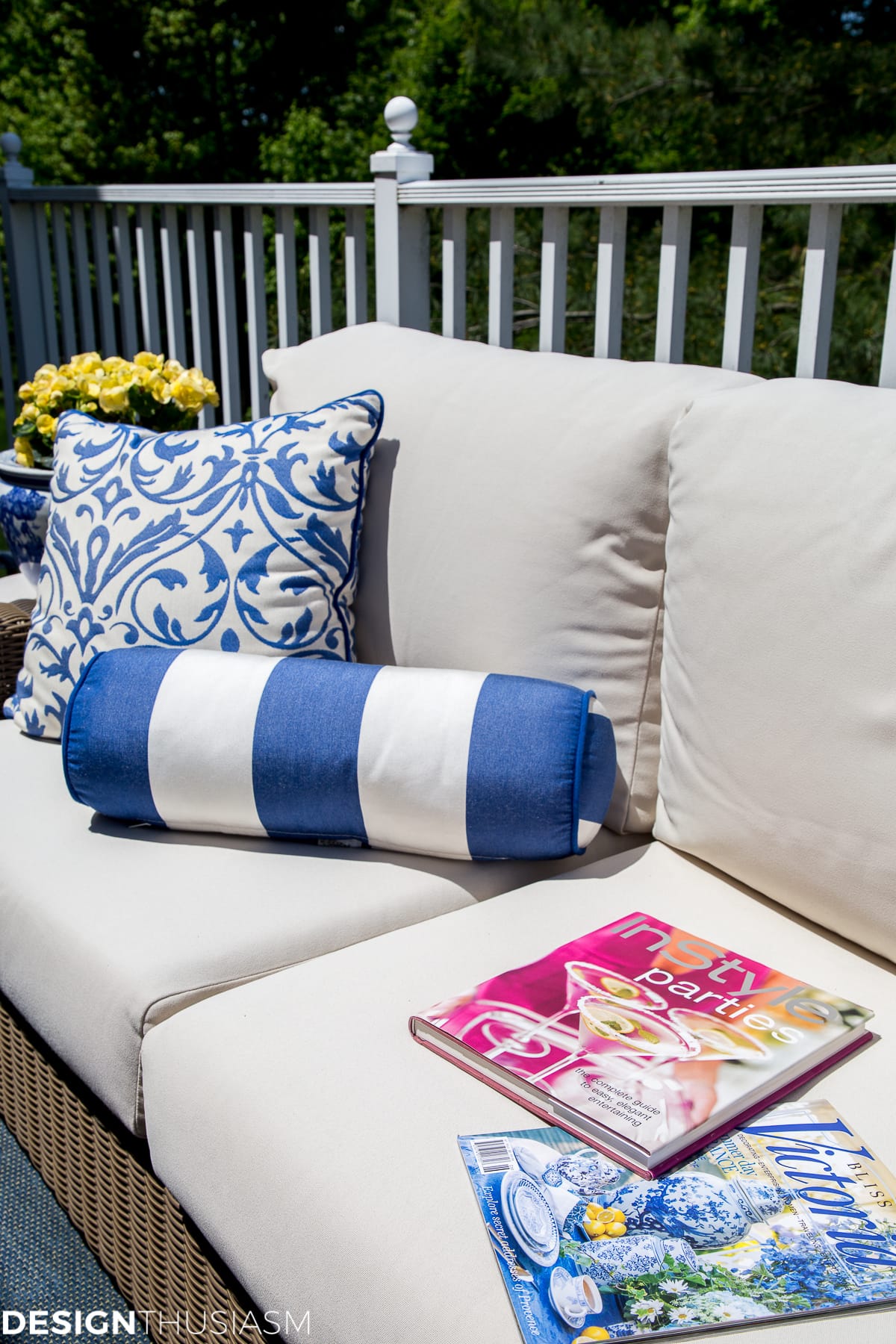 Outdoor living spaces summer color - terilynadamsblog.com