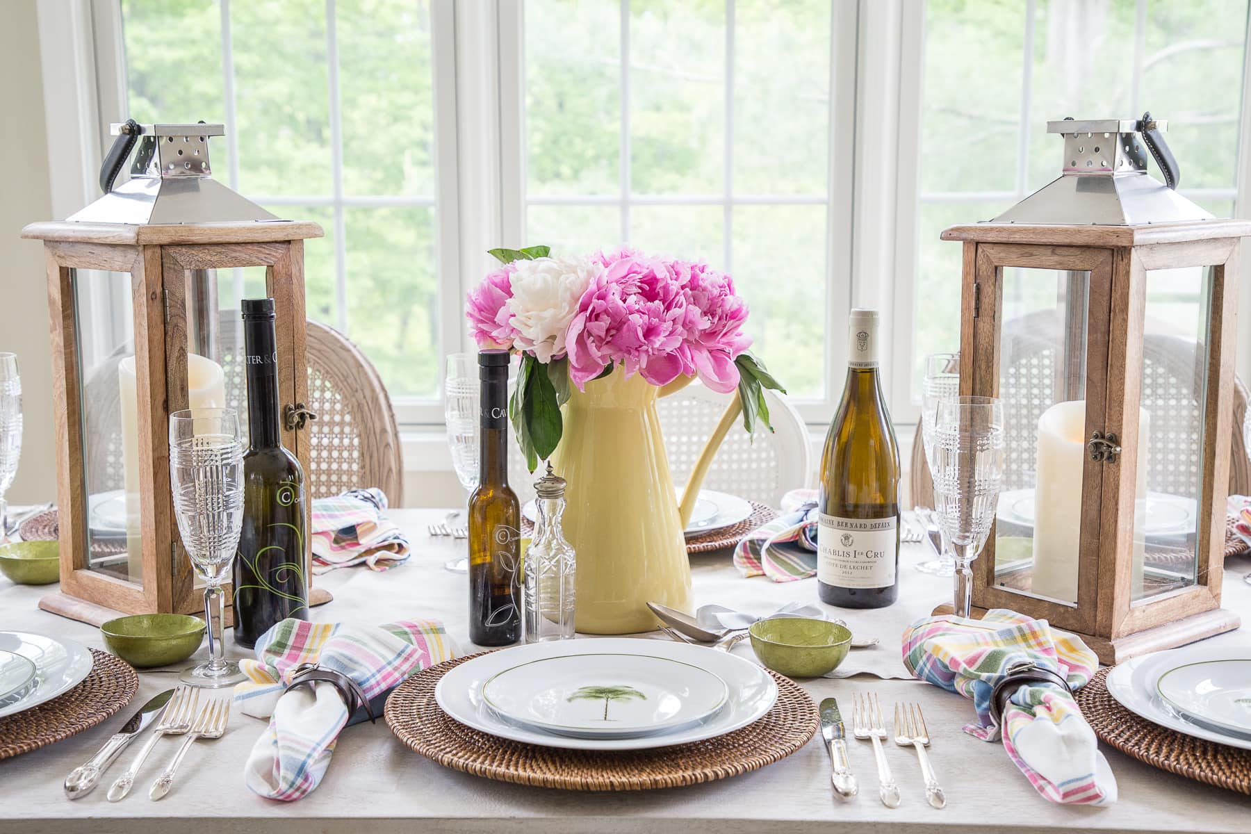 Summer Party Themes Father’s Day Country Club Table - terilynadamsblog.com