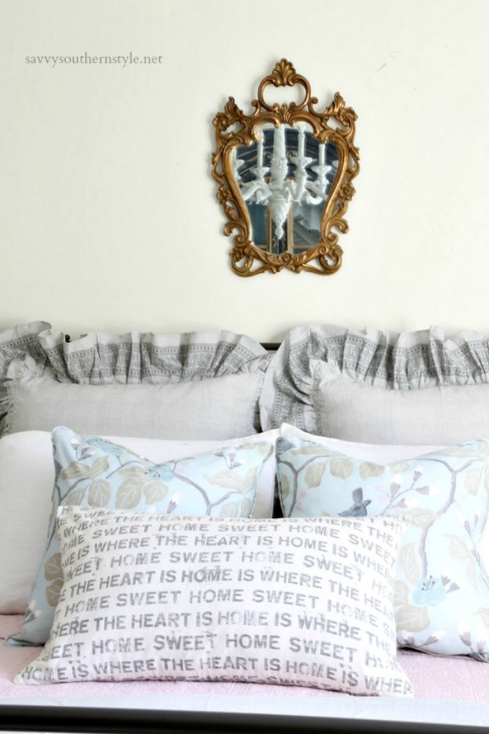 antique French mirror