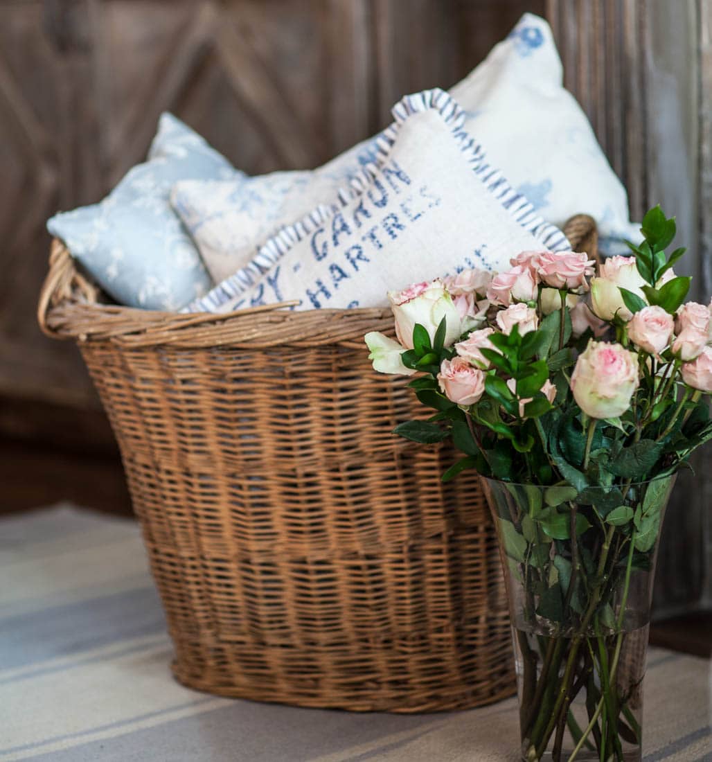 cedar hill farmhouse basket