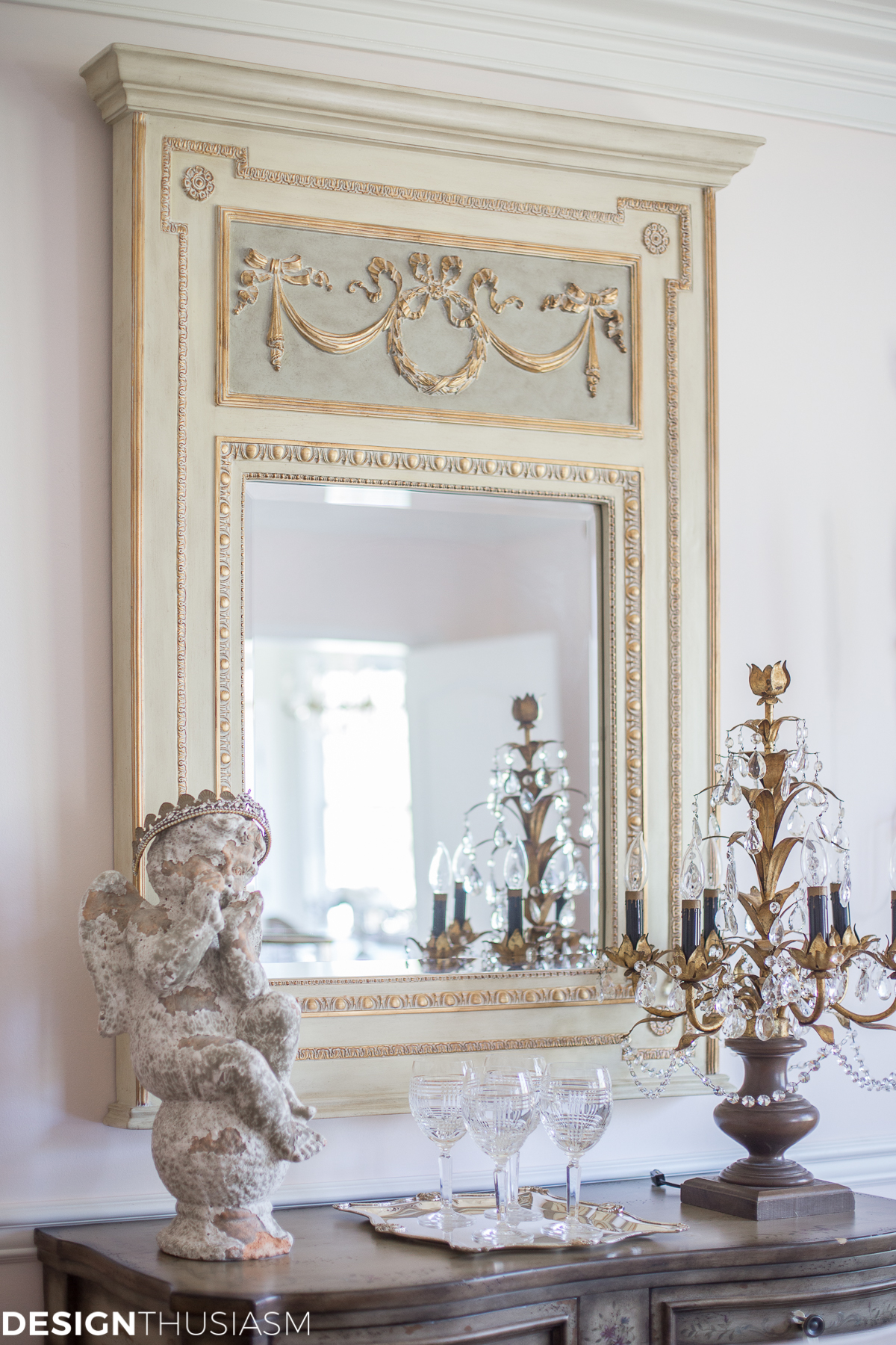 French country decor mirror