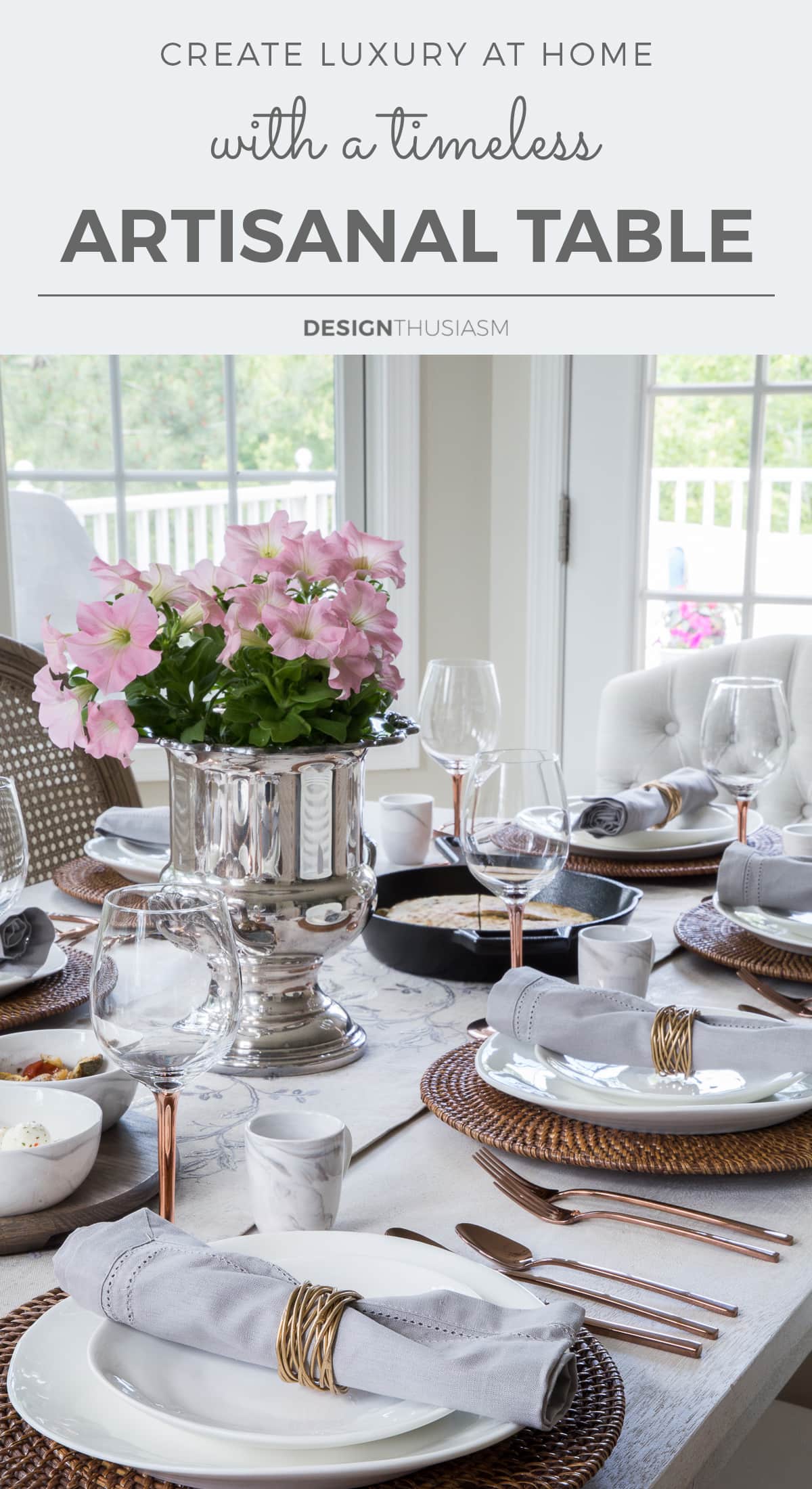 Staycation Ideas Artisan Table