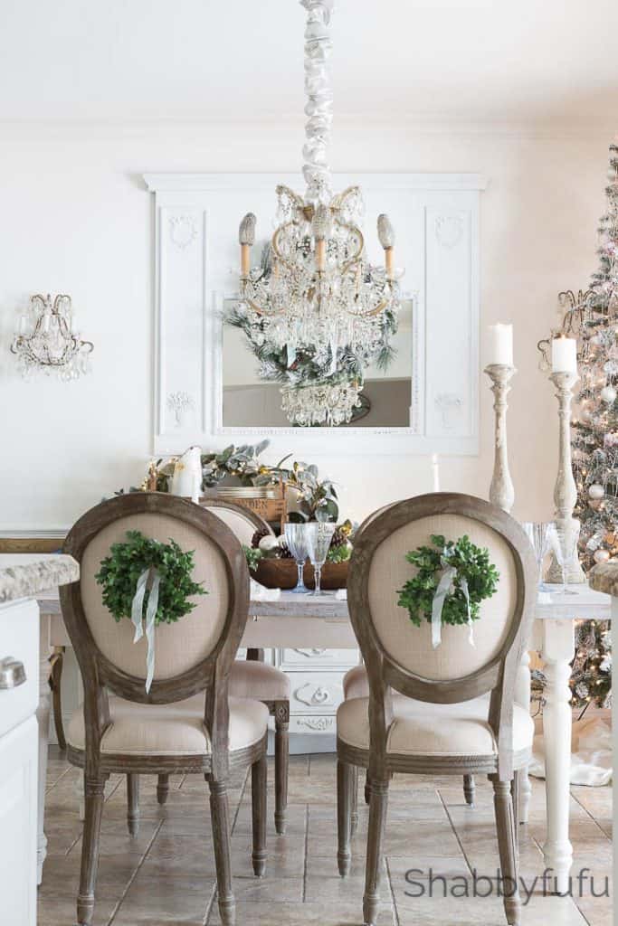French country Christmas shabbyfufu.com