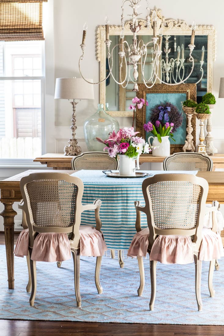spring flowers cedar hill farmhouse