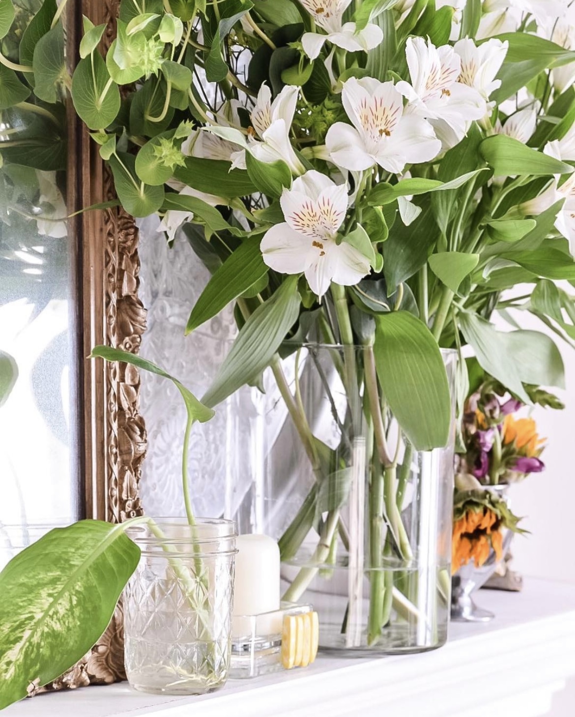 Casa Watkins Blog Summer Mantel