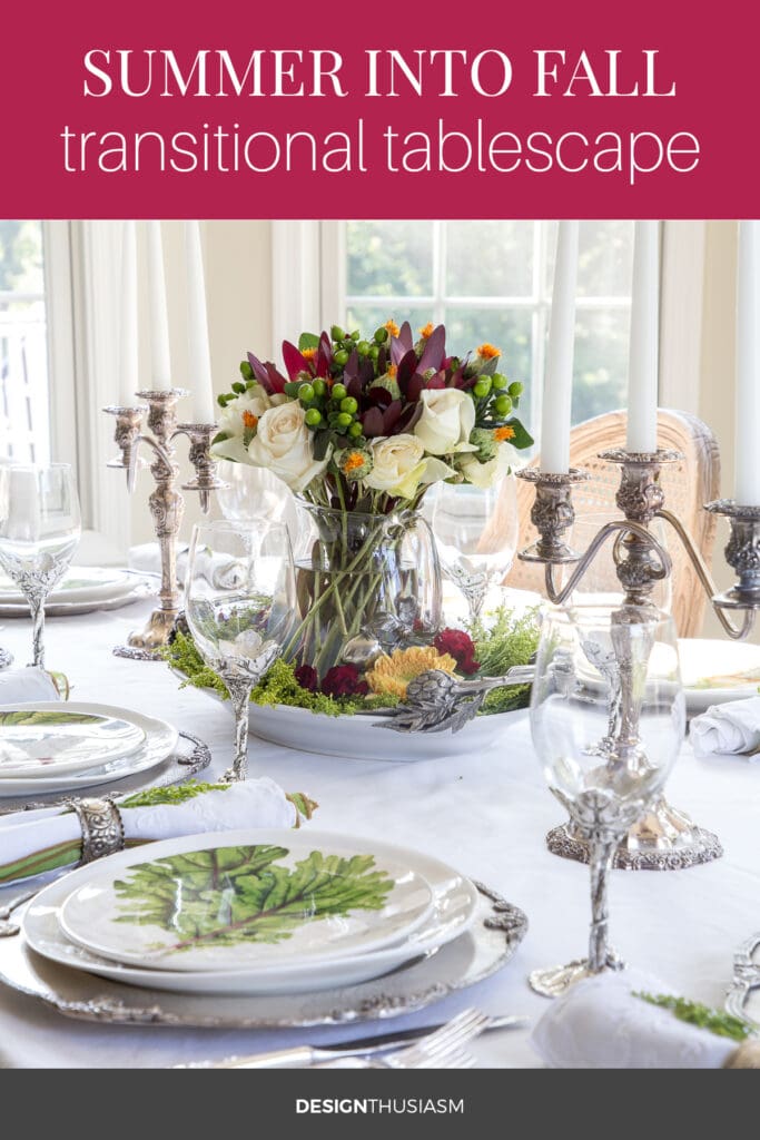Grape Harvest Tablescape