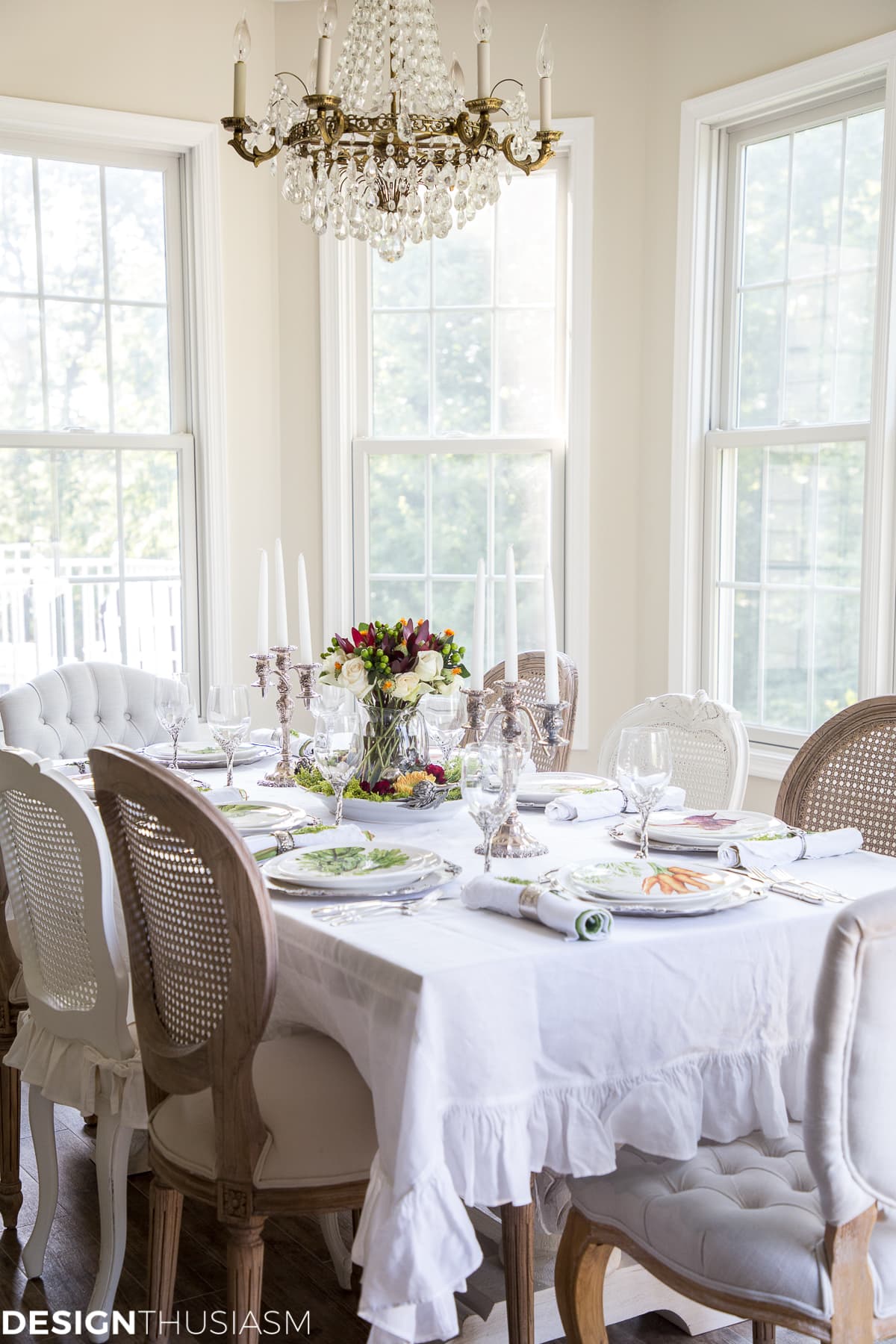Grape Harvest Decor Fall Tablescape
