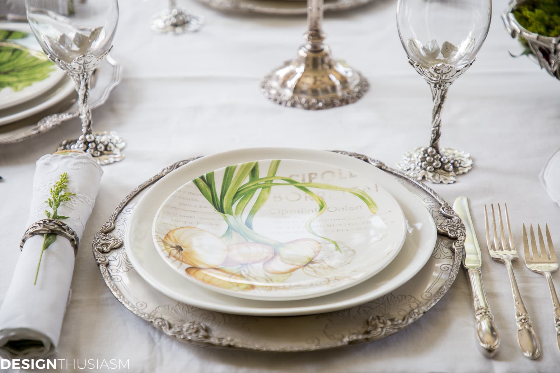 Grape Harvest Decor Fall Tablescape