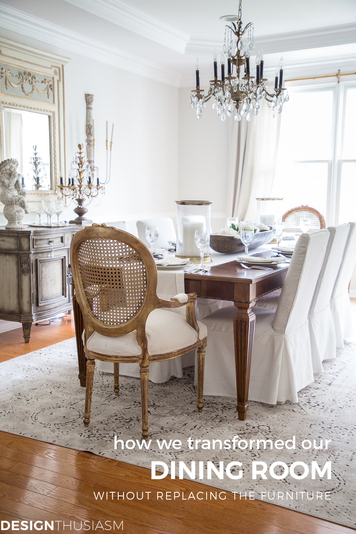The Evolution of a French Country Dining Room: From Old School to Modern