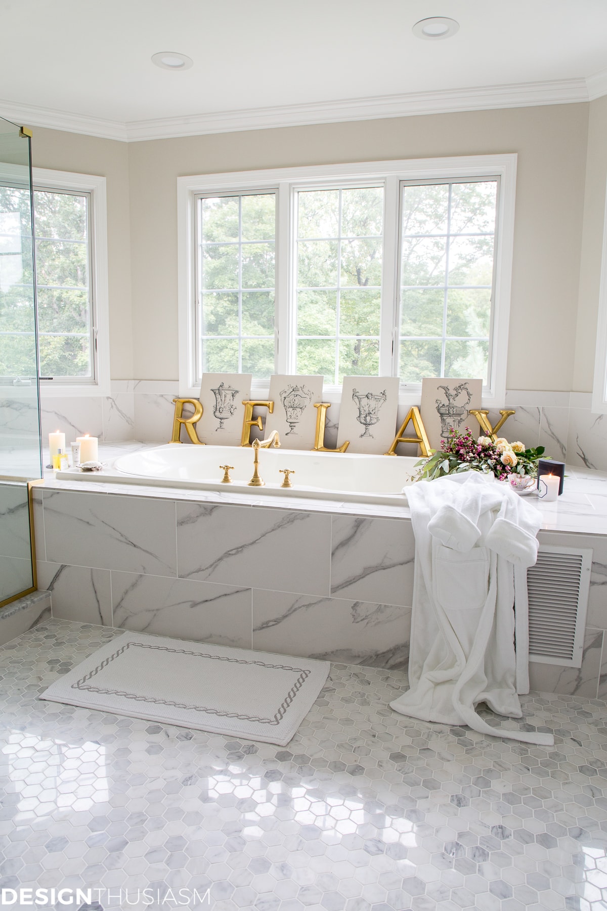 Master Bathroom Reveal: New Bathroom Makeover Before and After Details