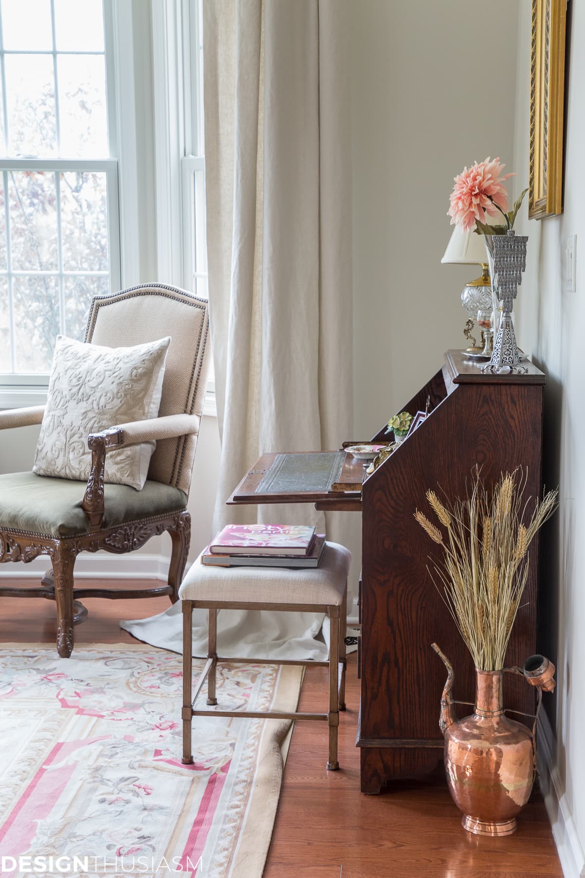How I Modernized My French Style Living Room with 4 Simple Updates