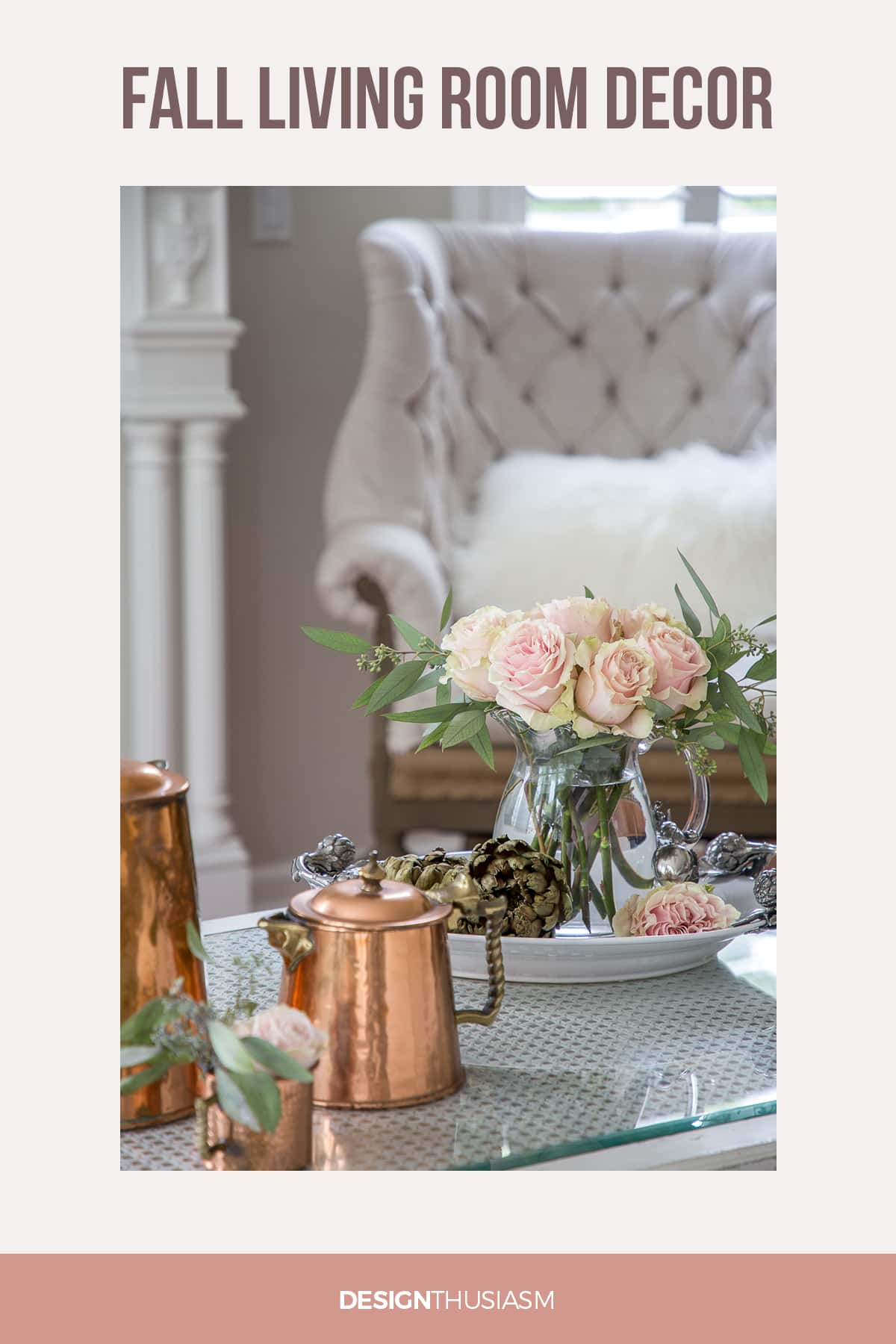 fall decor ideas for the living room
