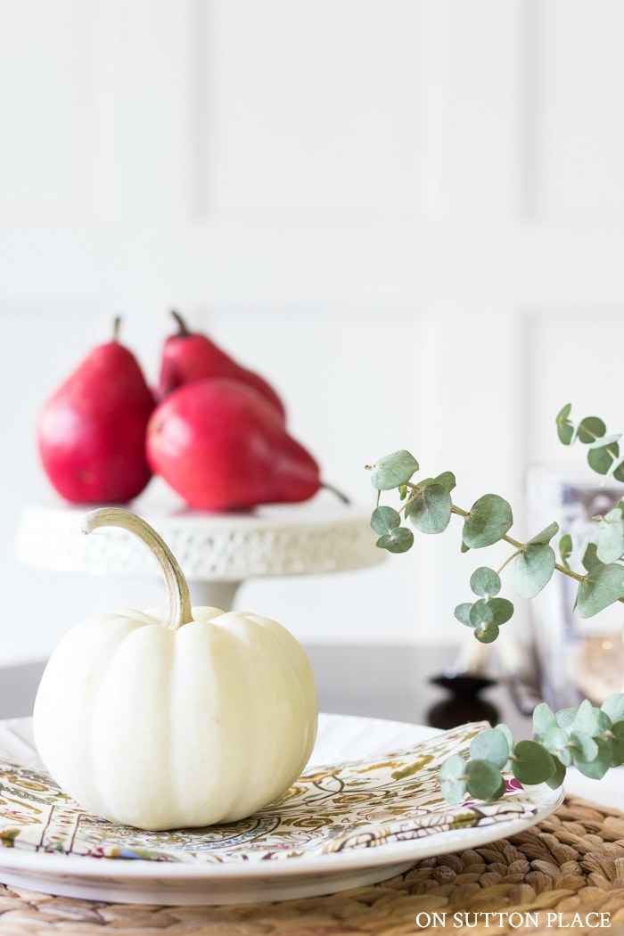 Thanksgiving Tablescape from On Sutton Place