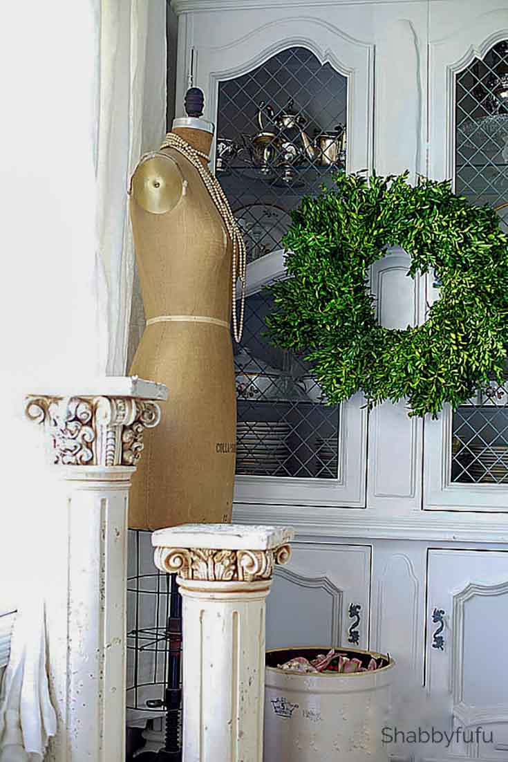 vintage french style christmas home
