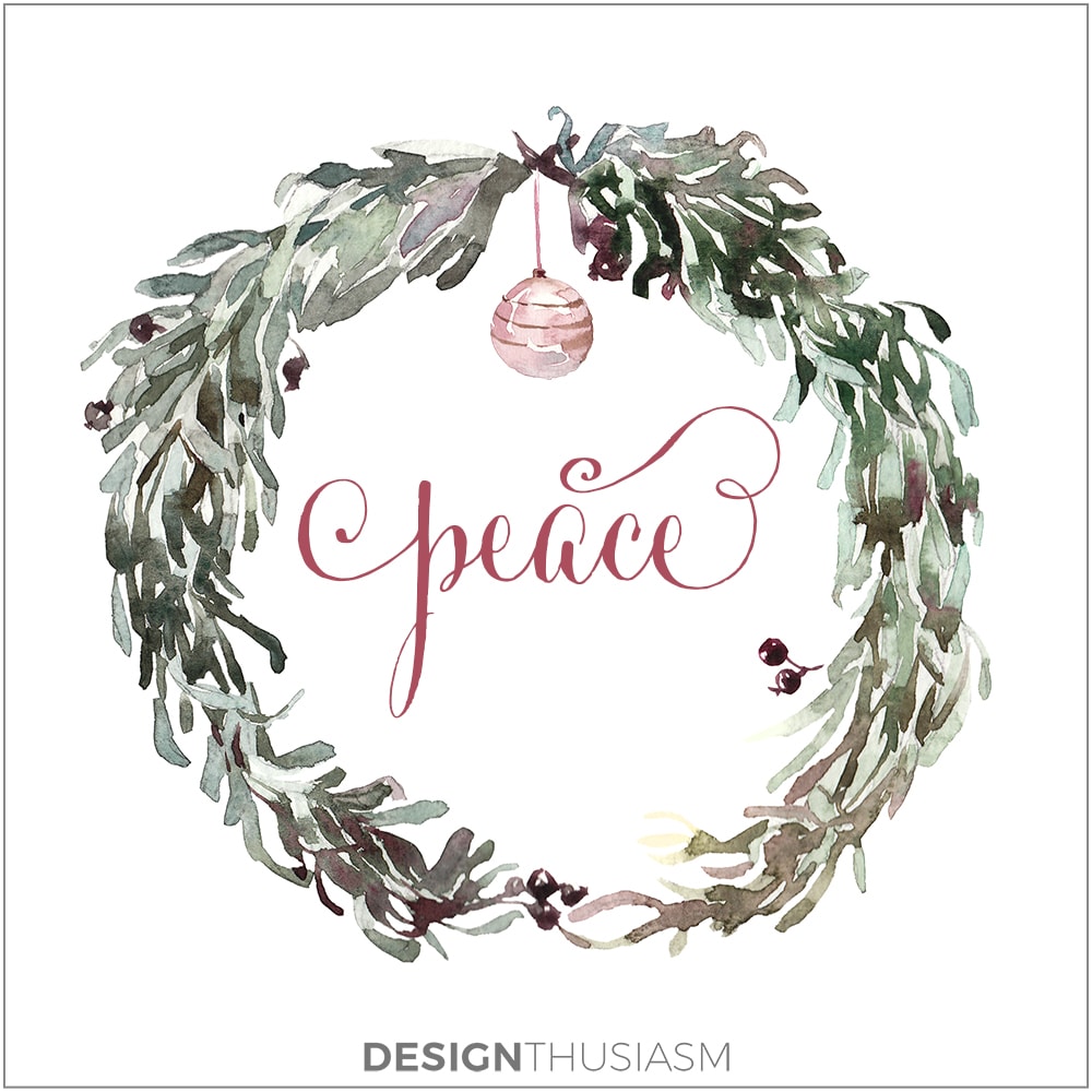 Peace wreath