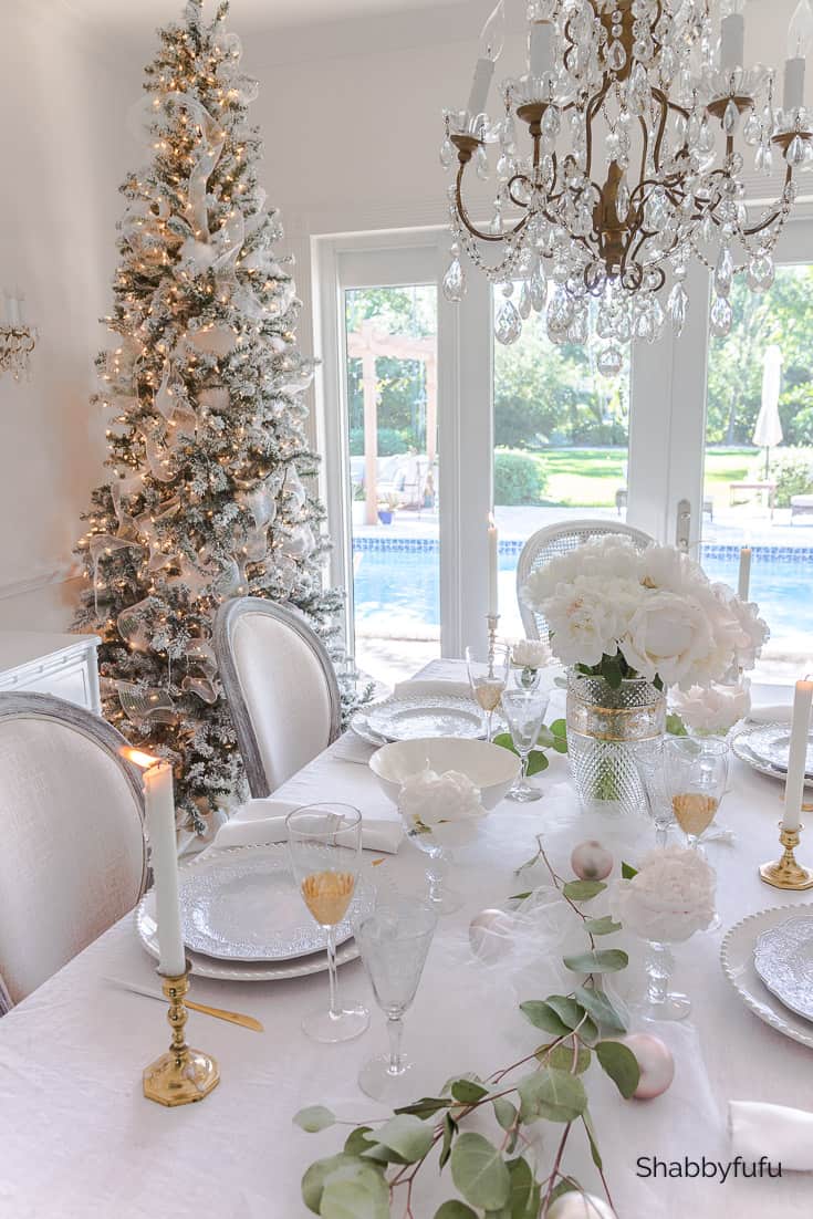 shabbyfufu.com -Blush-Christmas-Tablescape