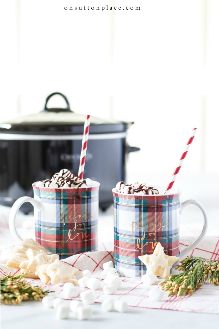 Best Hot Chocolate Recipe from On Sutton Place