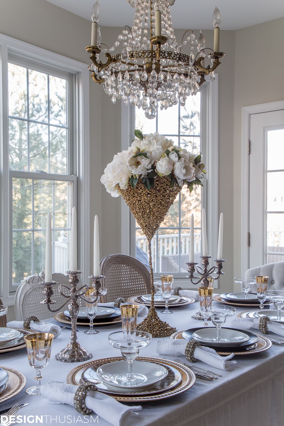6 Easy Steps to a Fabulous Table for a New Years Eve Party