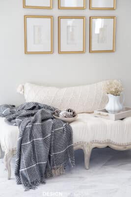 menswear throw cozy winter decor
