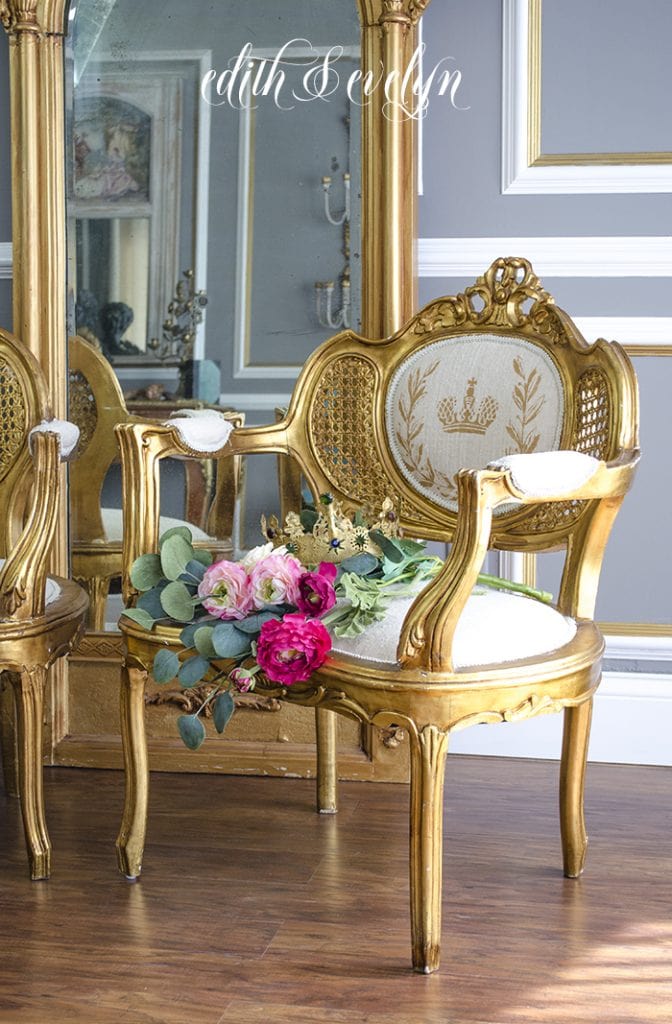 French Chair Makeover - E&E