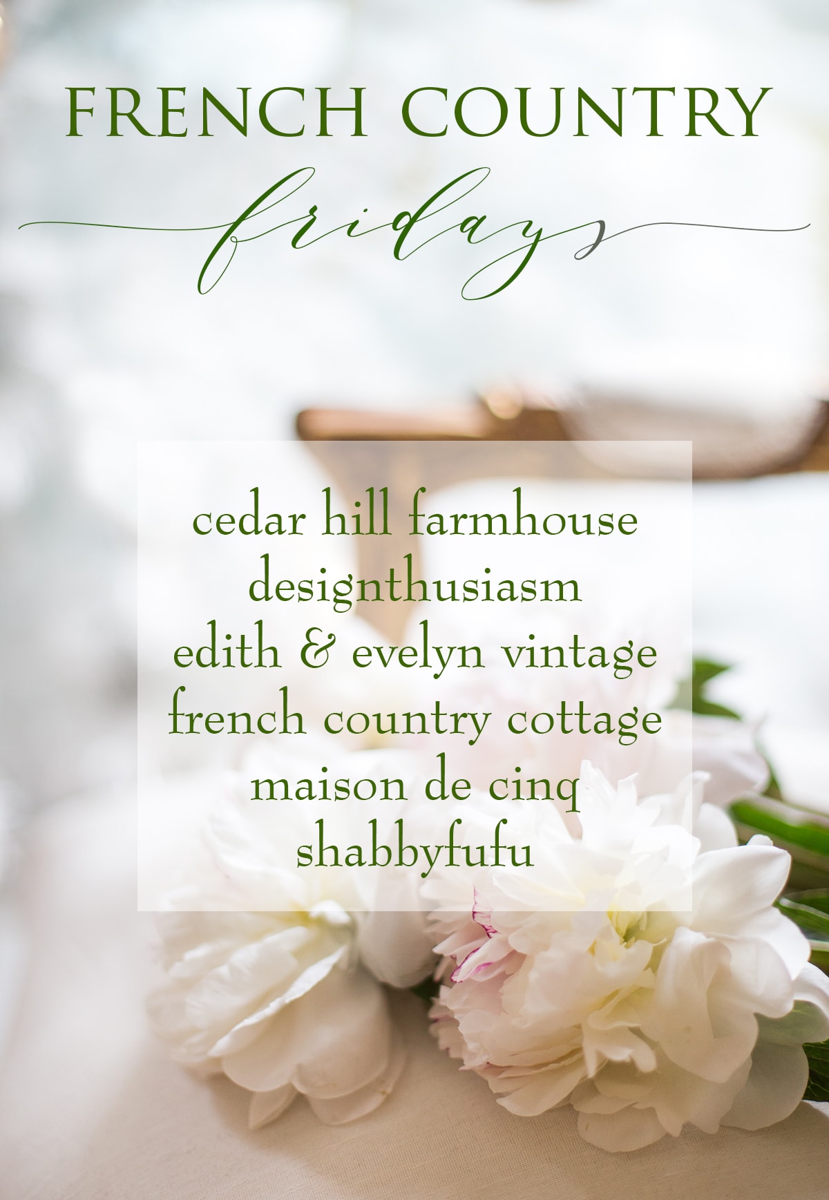 French Country Fridays logo