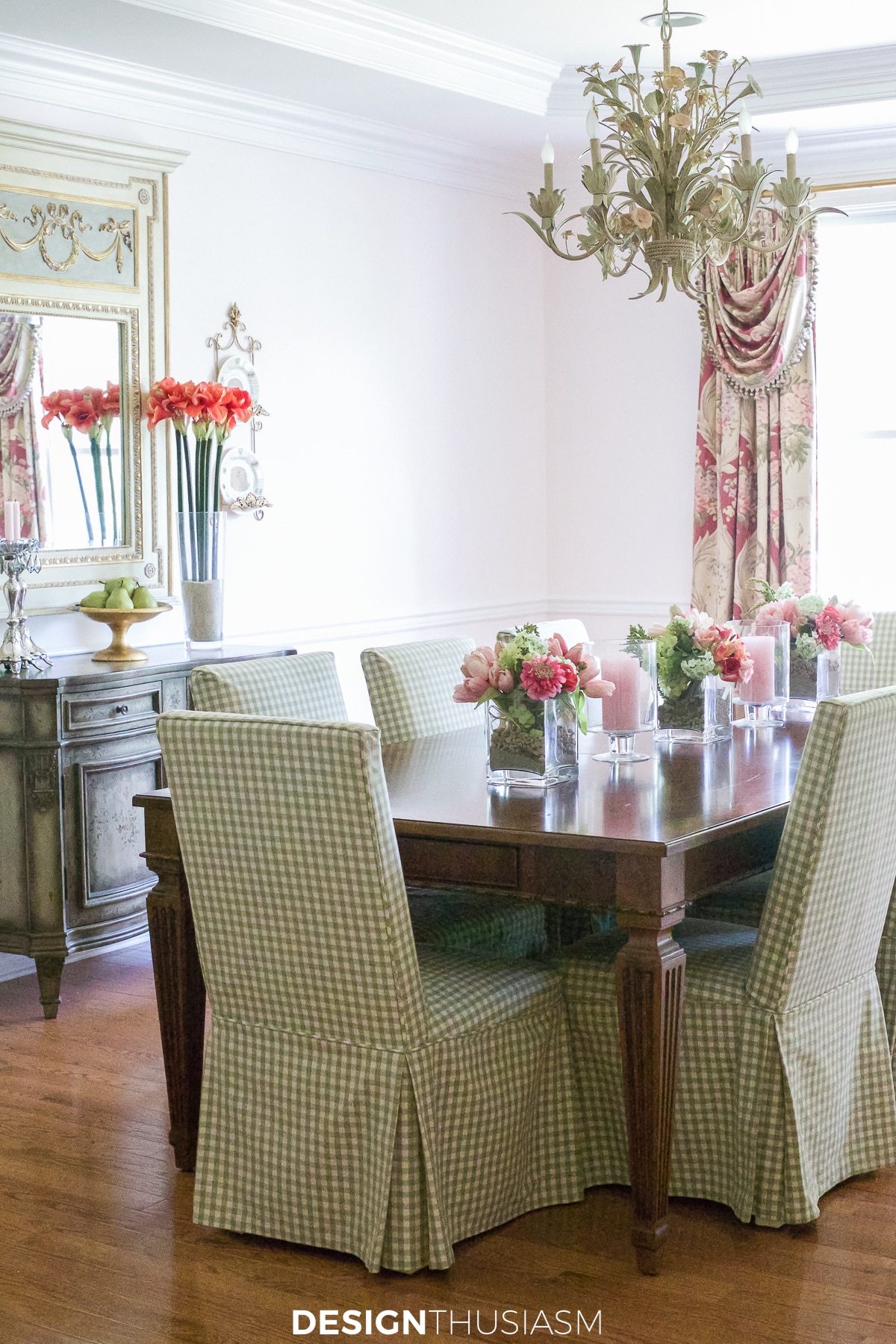 dining room before