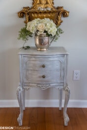 DIY Chalk Painted Table Makeover - Easy Step by Step Tutorial