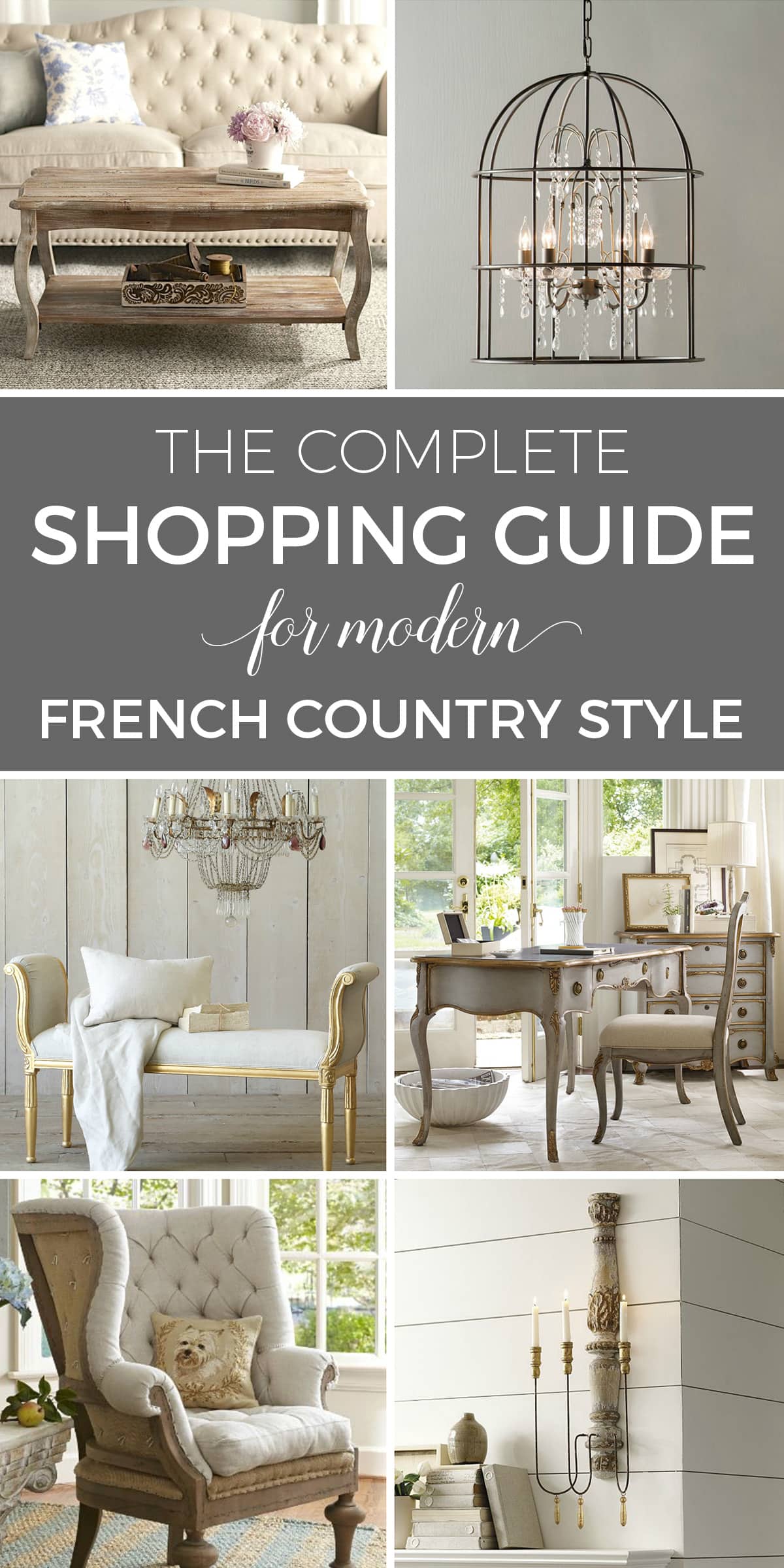 Designthusiasm Shop - Modern French Country Decor