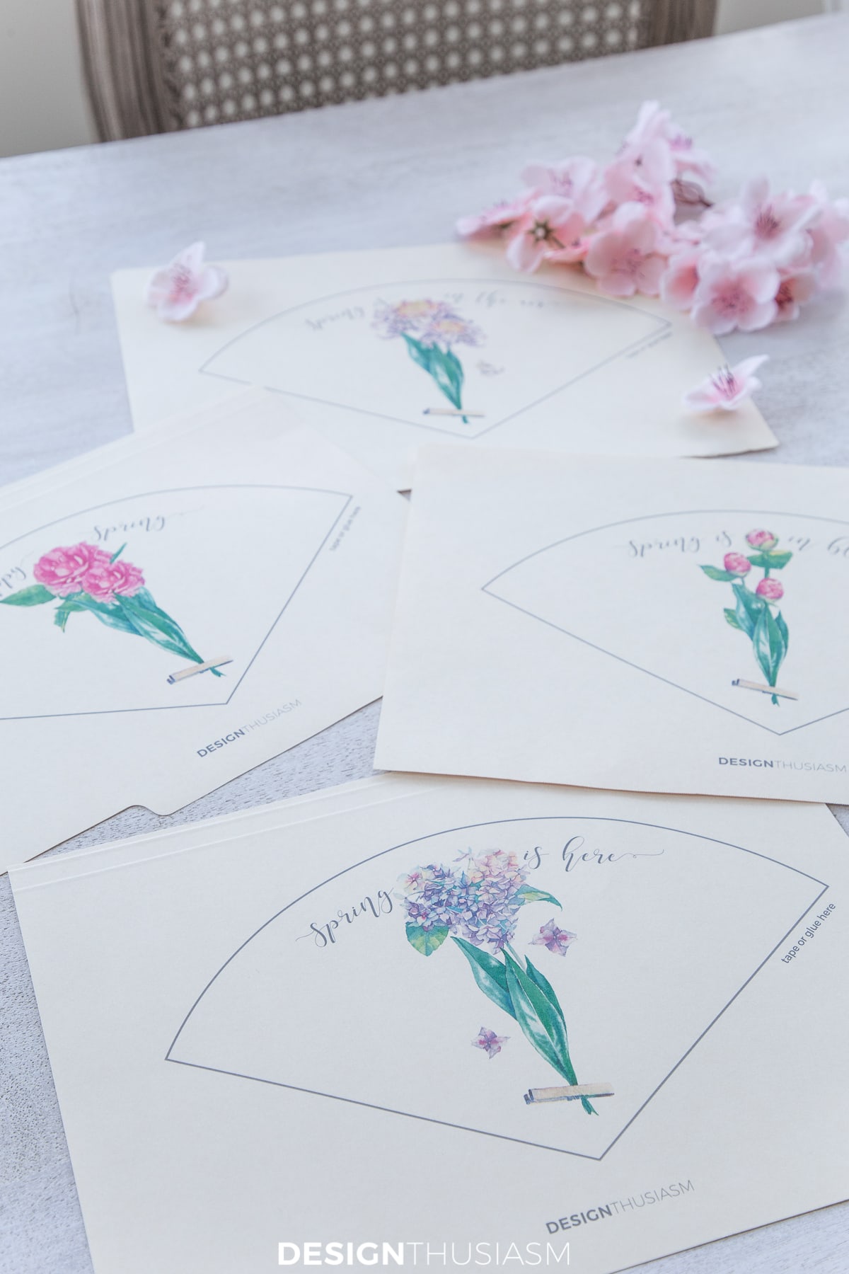 printable paper cone artwork