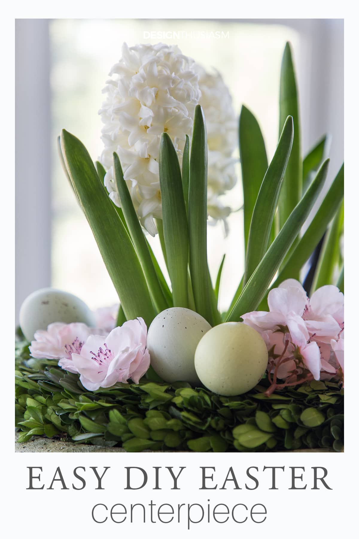Easy Easter centerpiece