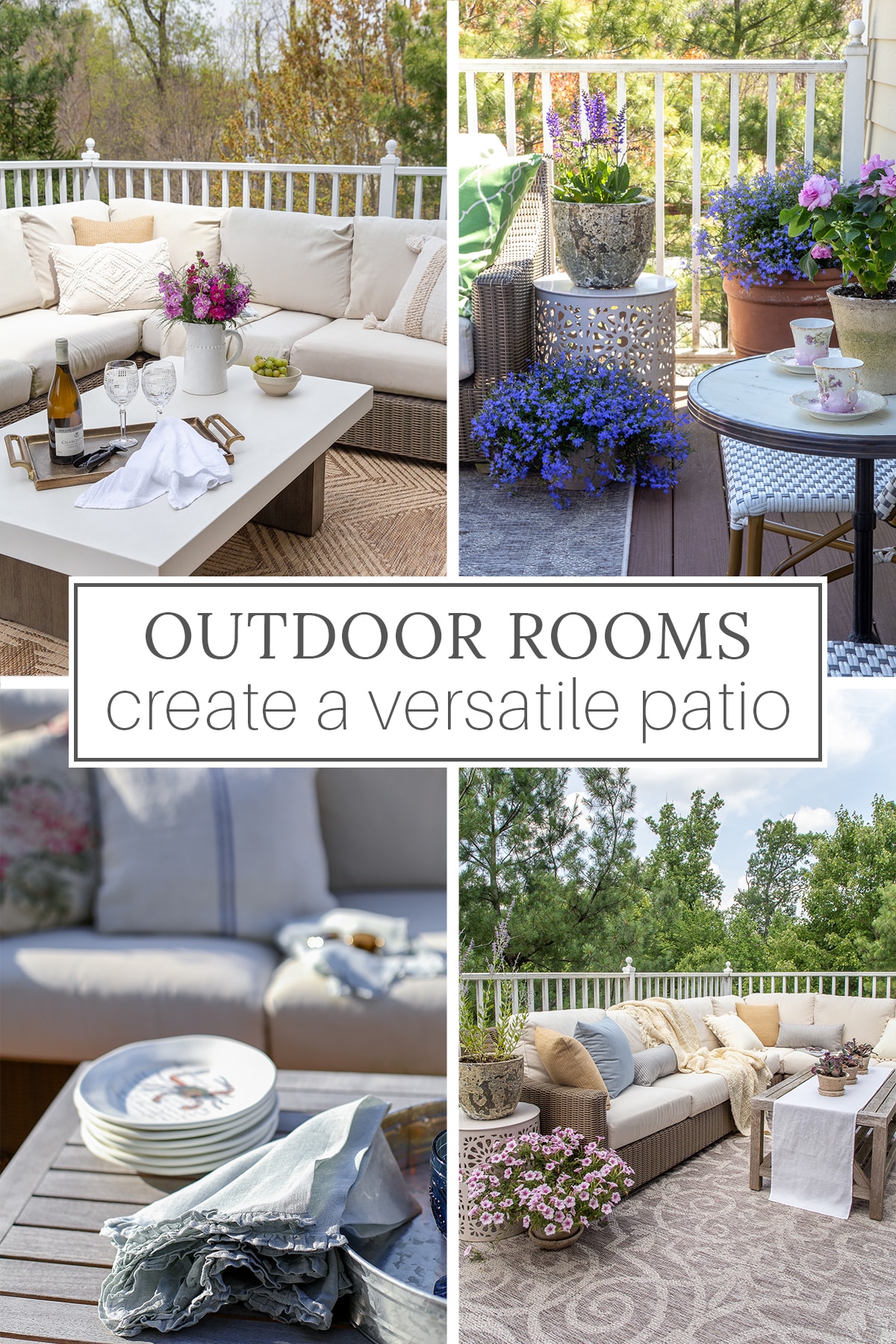 outdoor rooms patio decor