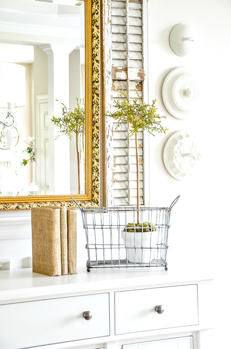 HOW TO STYLE A DINING ROOM BUFFET-