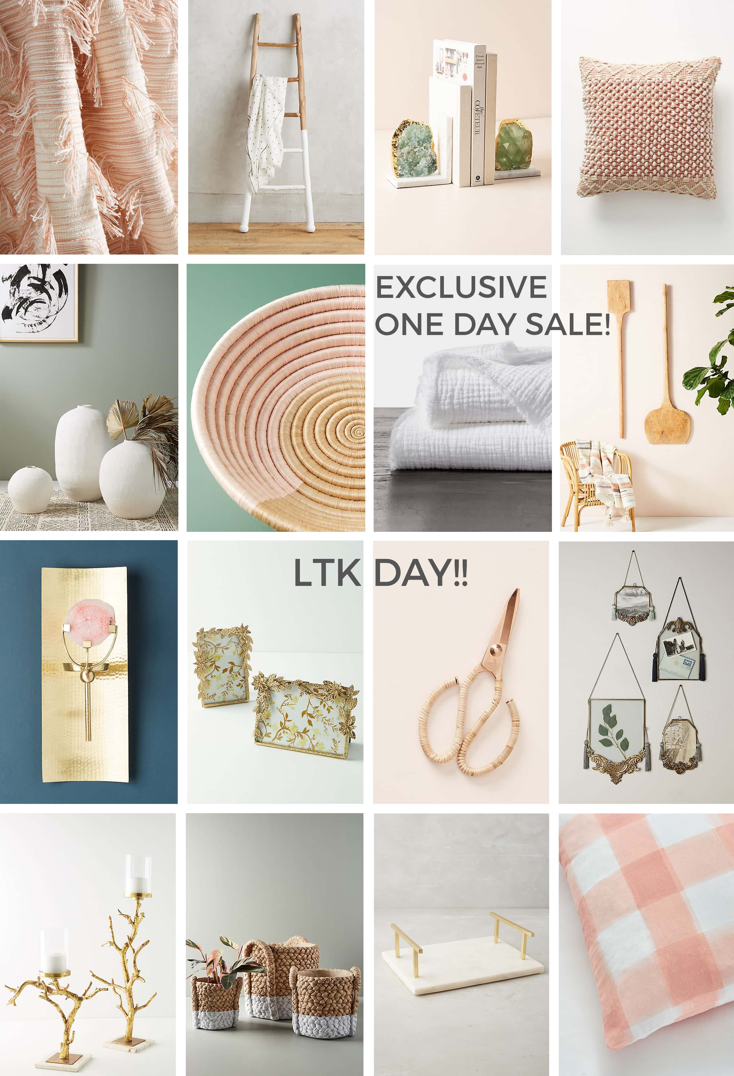Product collage for LTK Day