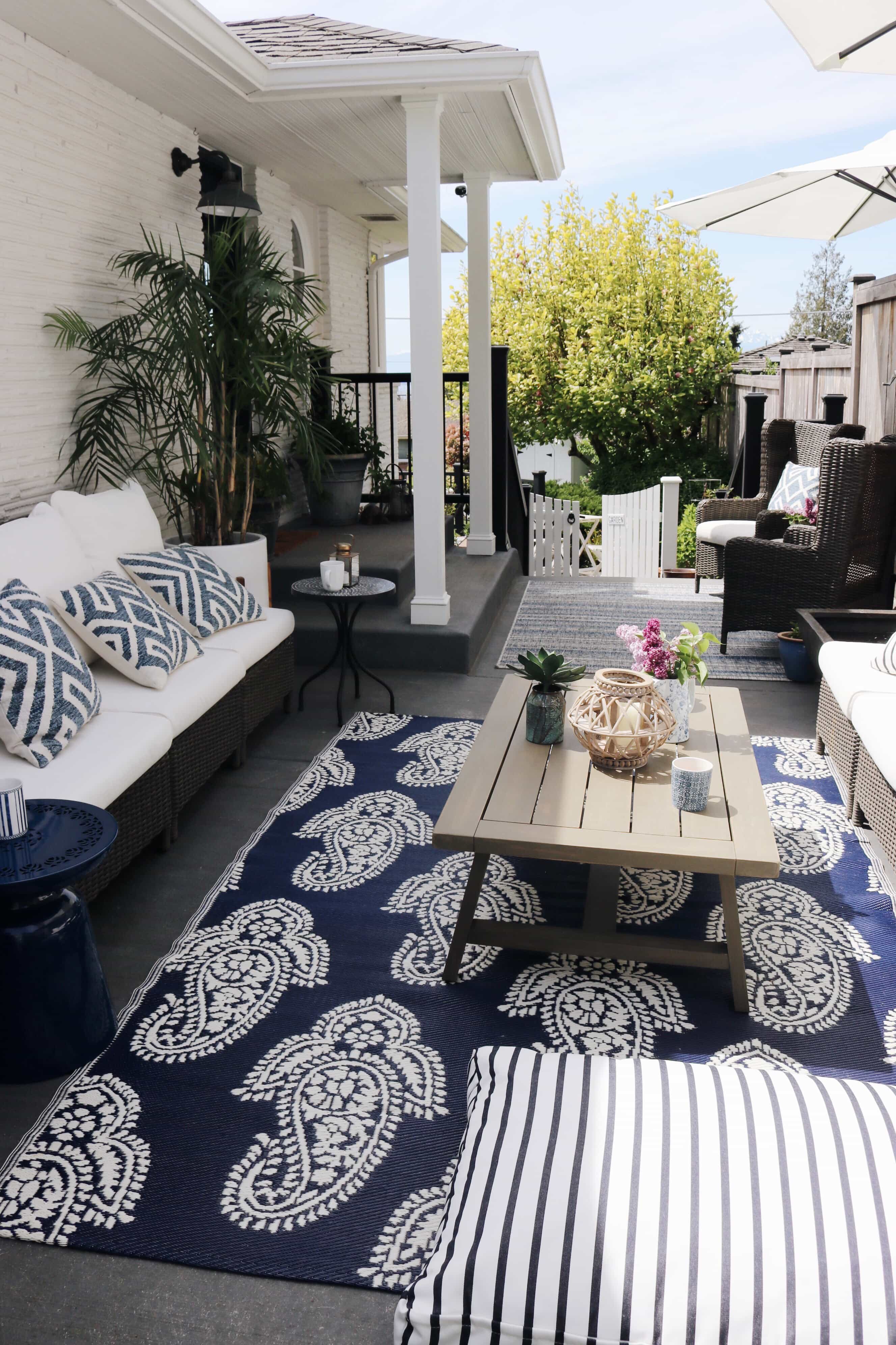 Outdoor Cushion and Rug Care