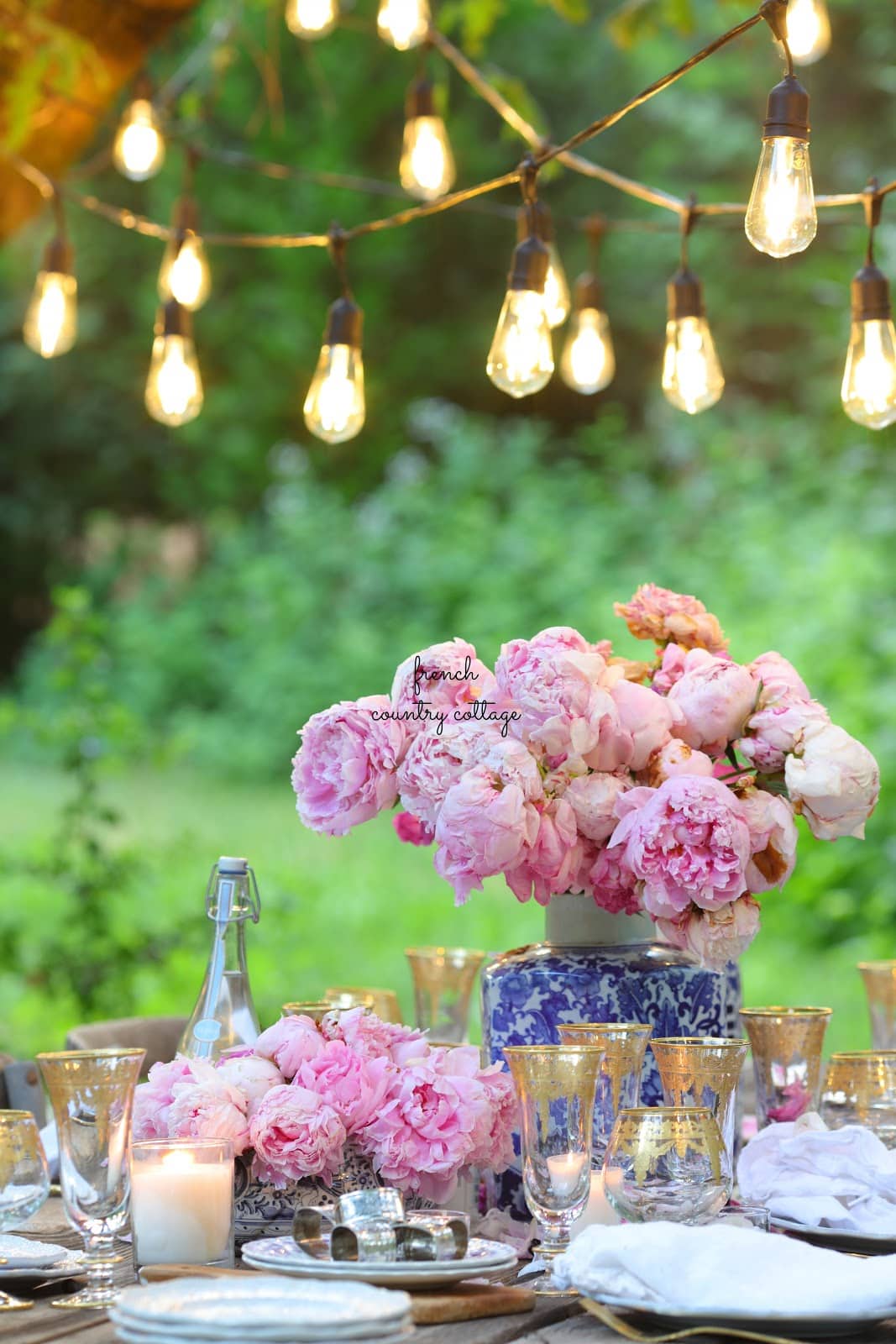 twinkle lights table