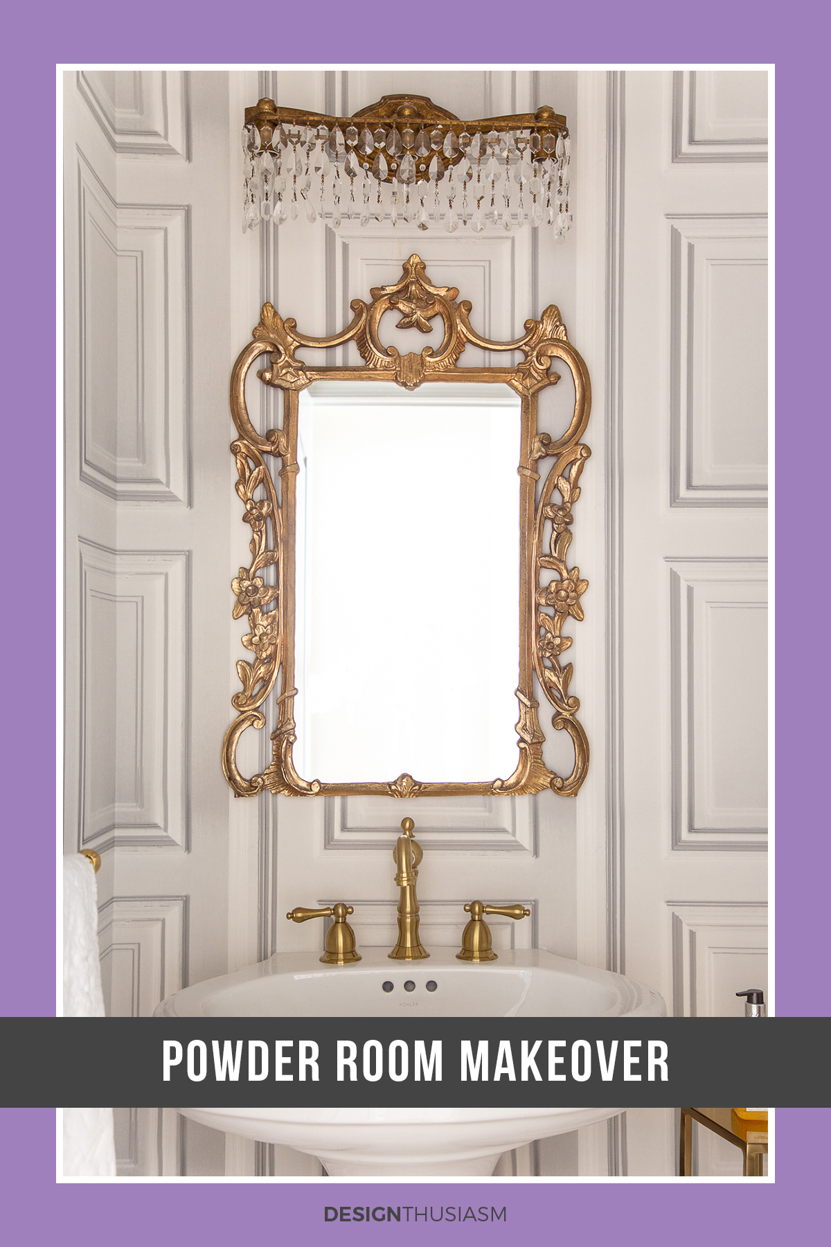 powder room ideas makeover