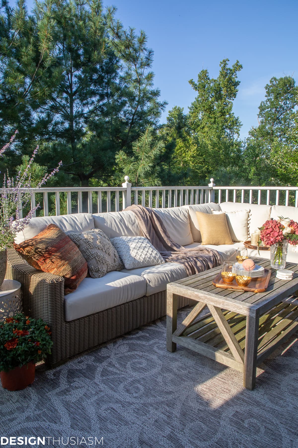 fall decorating ideas for outside
