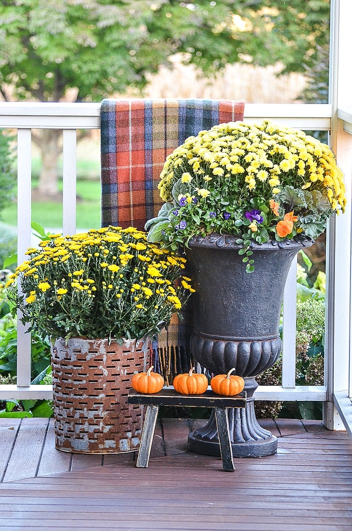 Fall Decorating for Small Outdoor Spaces StoneGable