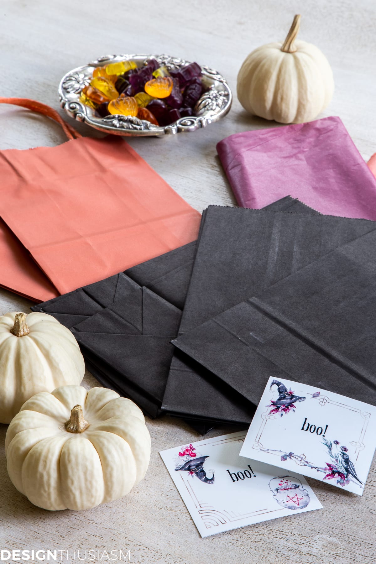 Free Halloween printables candy bags