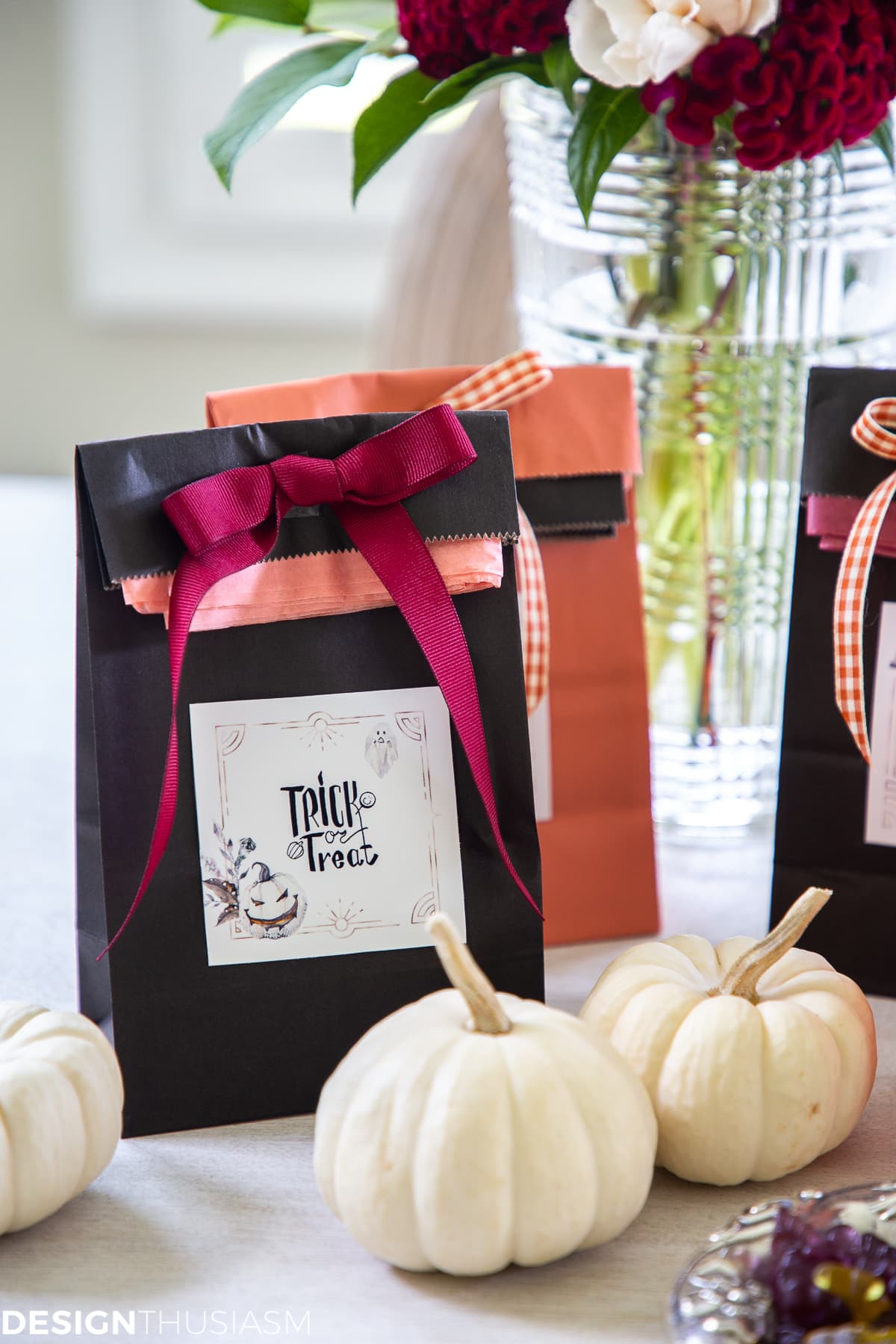 Free Halloween printables candy bag labels