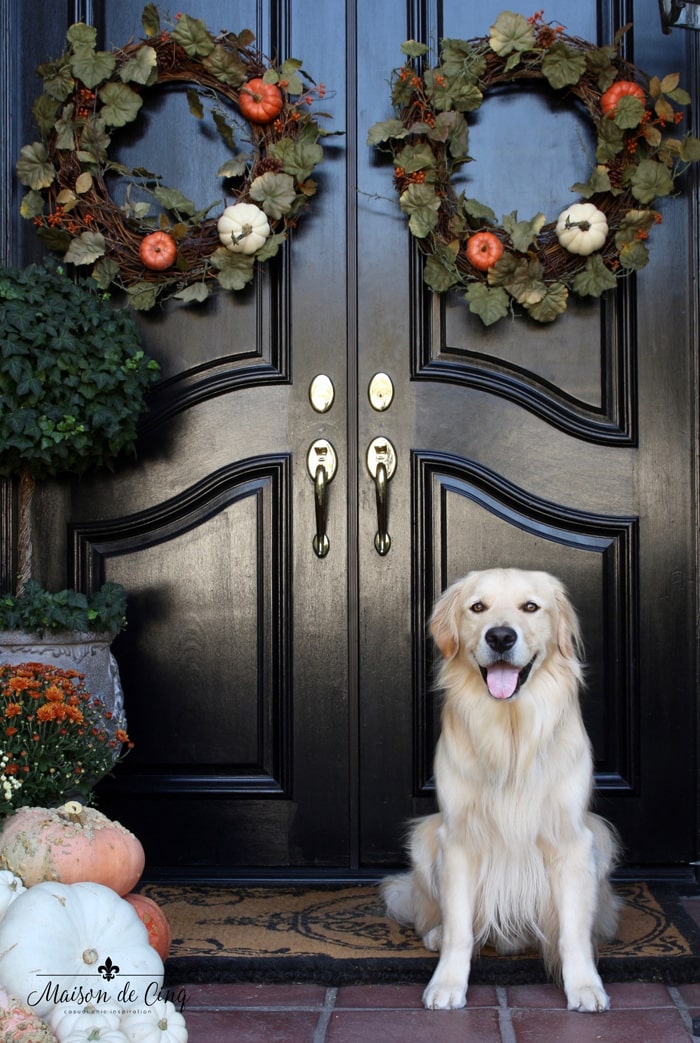 MaisondeCinqFallFrontPorch