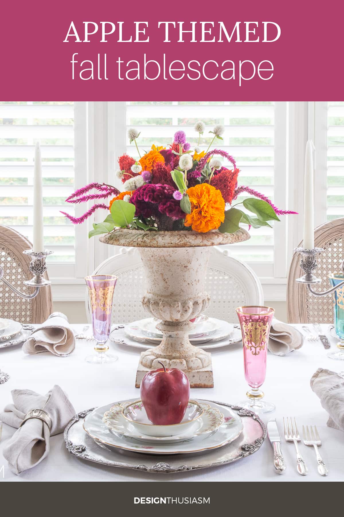 apple table setting