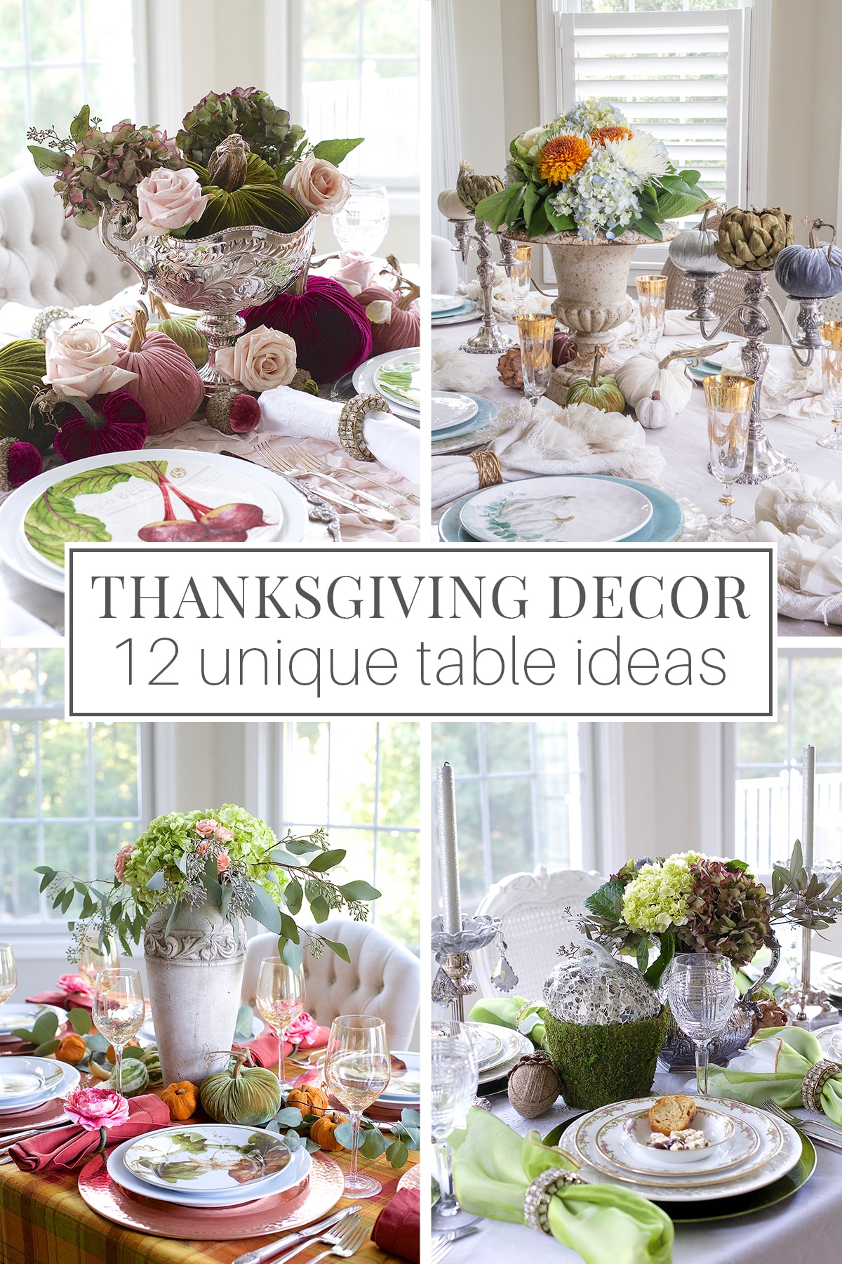 Thanksgiving 12 top tables
