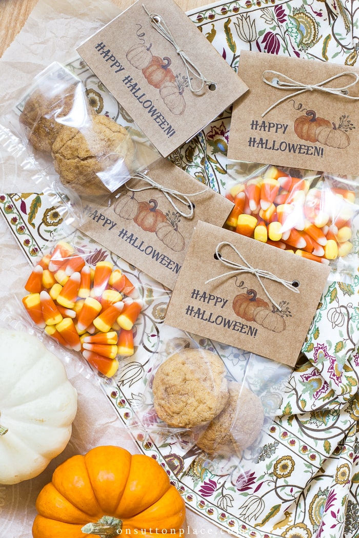 Happy Halloween Treat Bags from On Sutton Place